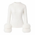 Elune Fur Trim Jumper