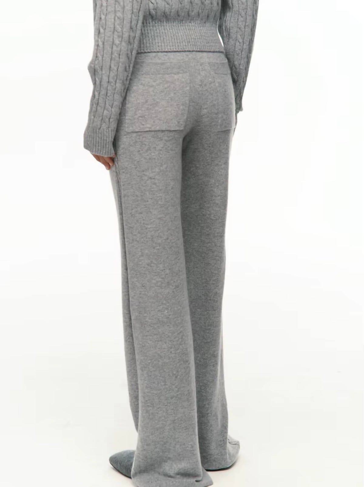 Ivory luxe knit set