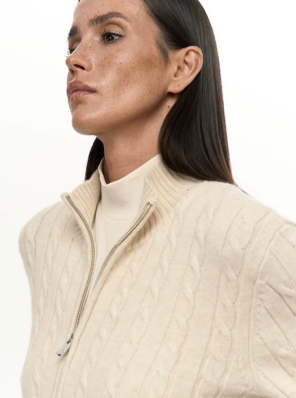 Ivory luxe knit set