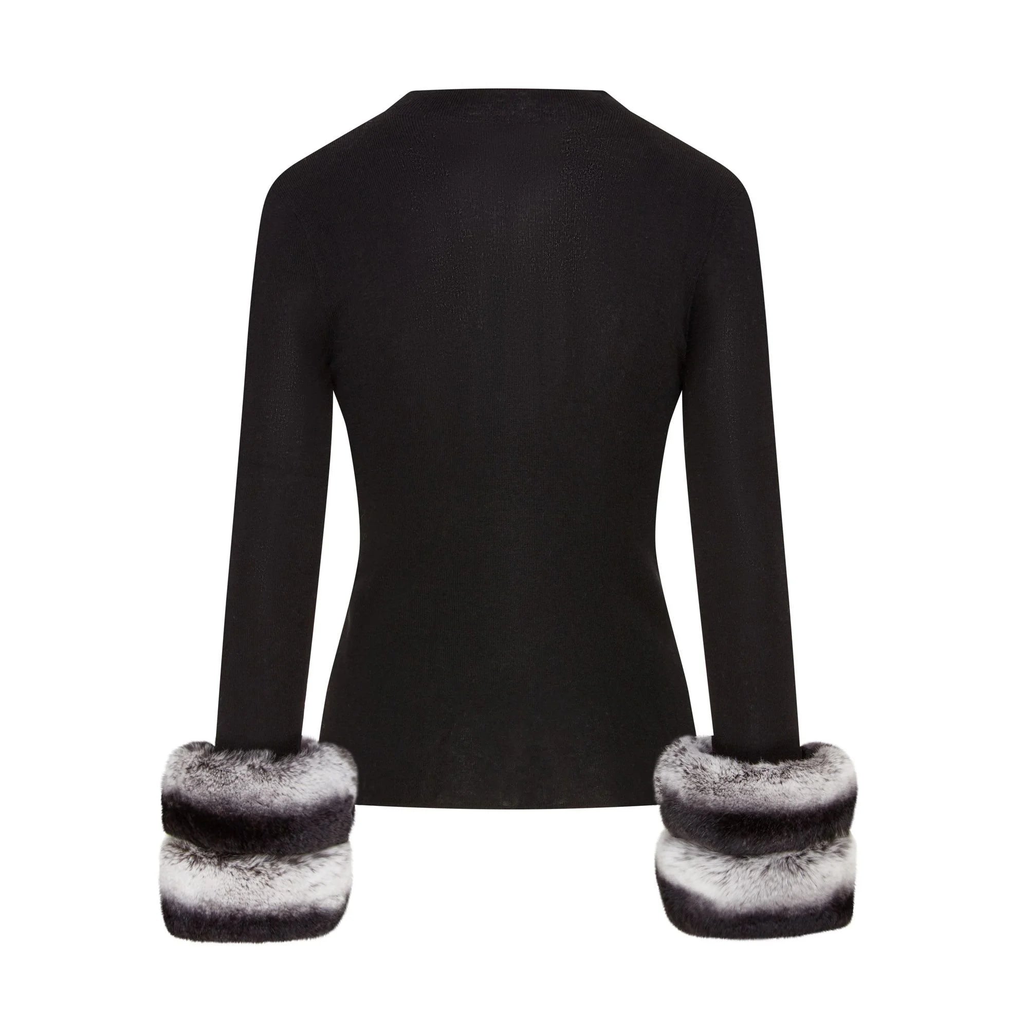 Elune Fur Trim Jumper